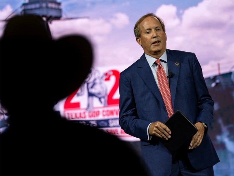 Texas Tribune: “Texas AG Ken Paxton sues Houston immigrants’ rights org over political&nbsp;speech.”